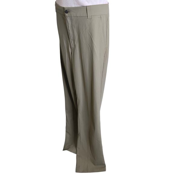 VRST Mens Pants 34x32 Olive Green Casual Golf Business Travel Chino Pockets‎ - Picture 4 of 9